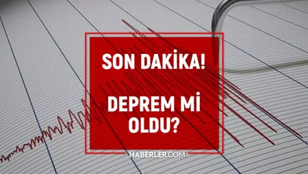 Elazığ zelzele mi oldu SON DAKİKA? Elazığ sarsıntı şiddeti kaç 27 Nisan Pazar?