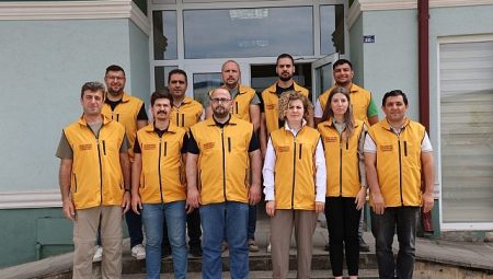 Betonun, asfaltın ve tabanın kalitesi burada ölçülüyor