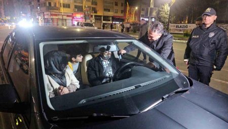 Elazığ’da bayram öncesi geniş çaplı asayiş uygulaması